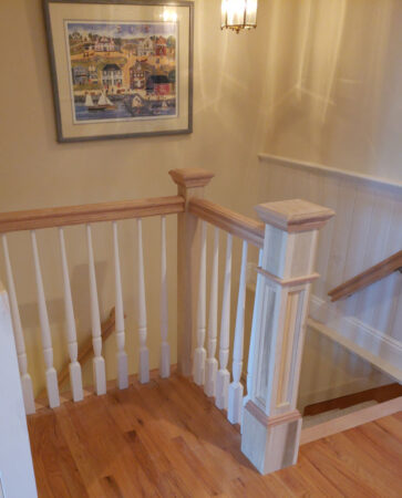 stairwell handrail