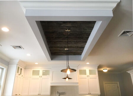 tray ceiling kitchen
